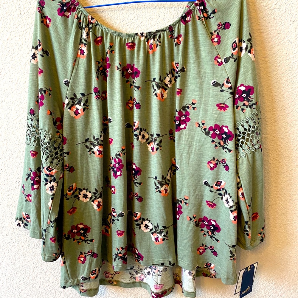Off the shoulder